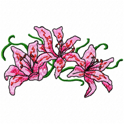 Flowers Embroidery Design 10 Flowers Embroidery Design 10